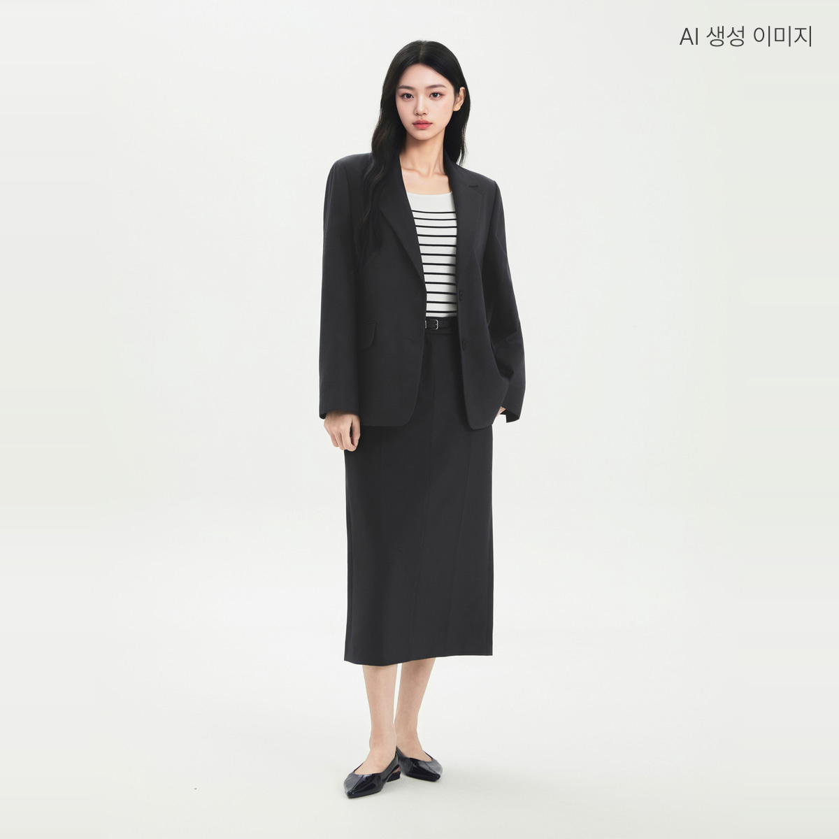 로엠 올데이 테일러드 자켓 (세트) RMJKG49A55 이미지 8