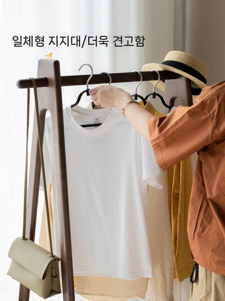 북유럽 옷걸이 진열 행거 스탠드 원목행거 인테리어 62cm - 상세 이미지 5