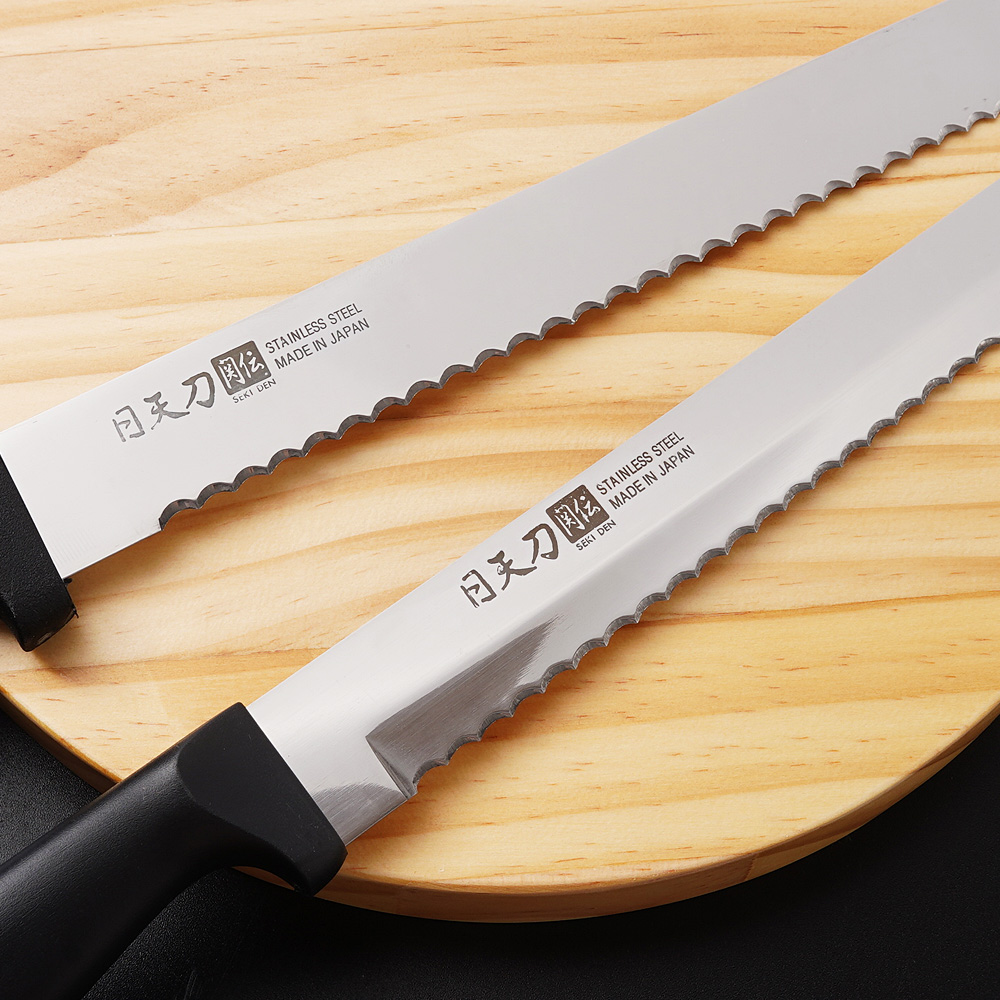 일본 니켄 브레드나이프 우드 25cm 바게트 식빵 빵칼 - 상세 이미지 4