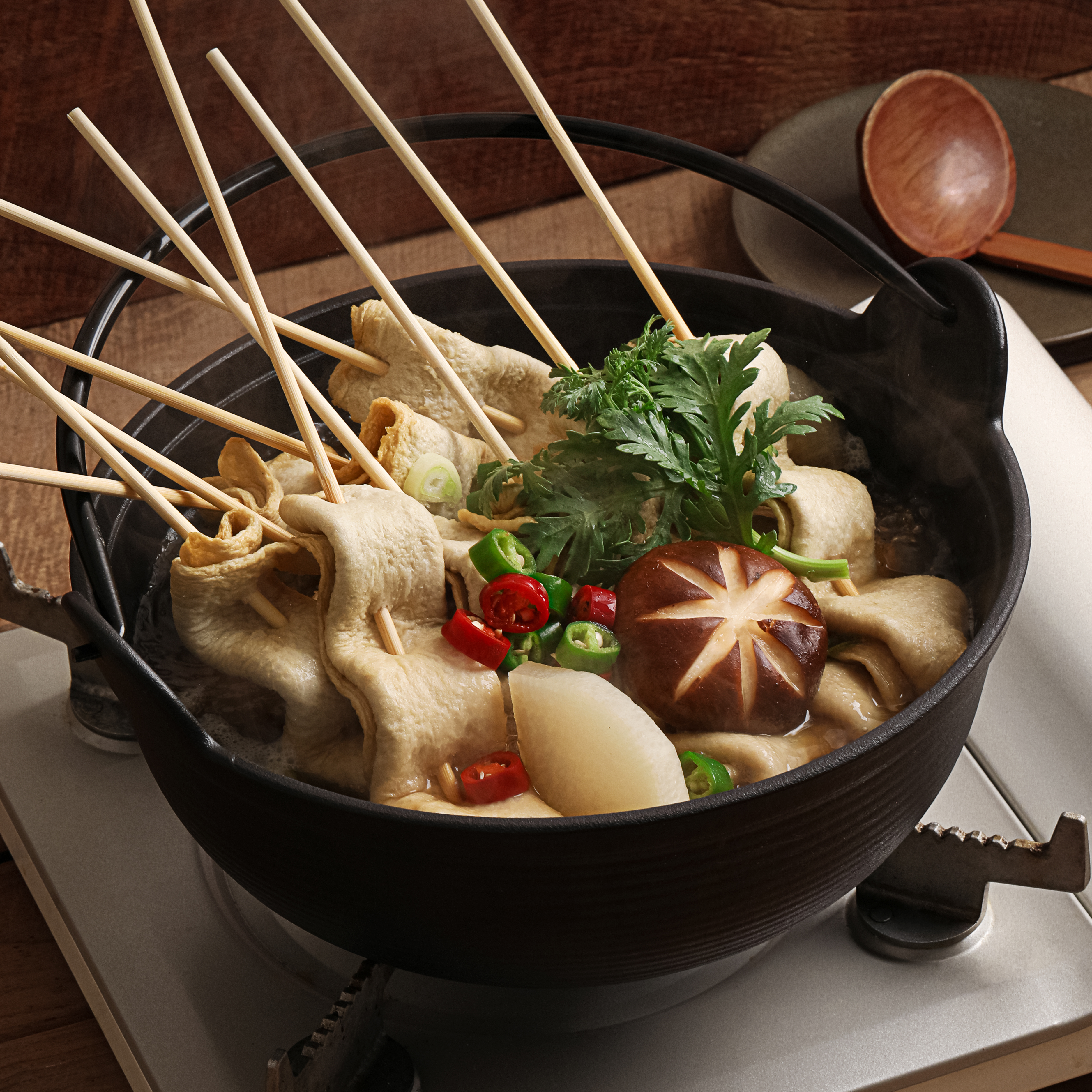 극소수 어묵꼬치 밀키트 10개입 350g 포장마차 오뎅탕 세트 안주 야식 옛날 전골 캠핑 - 상세 이미지 3