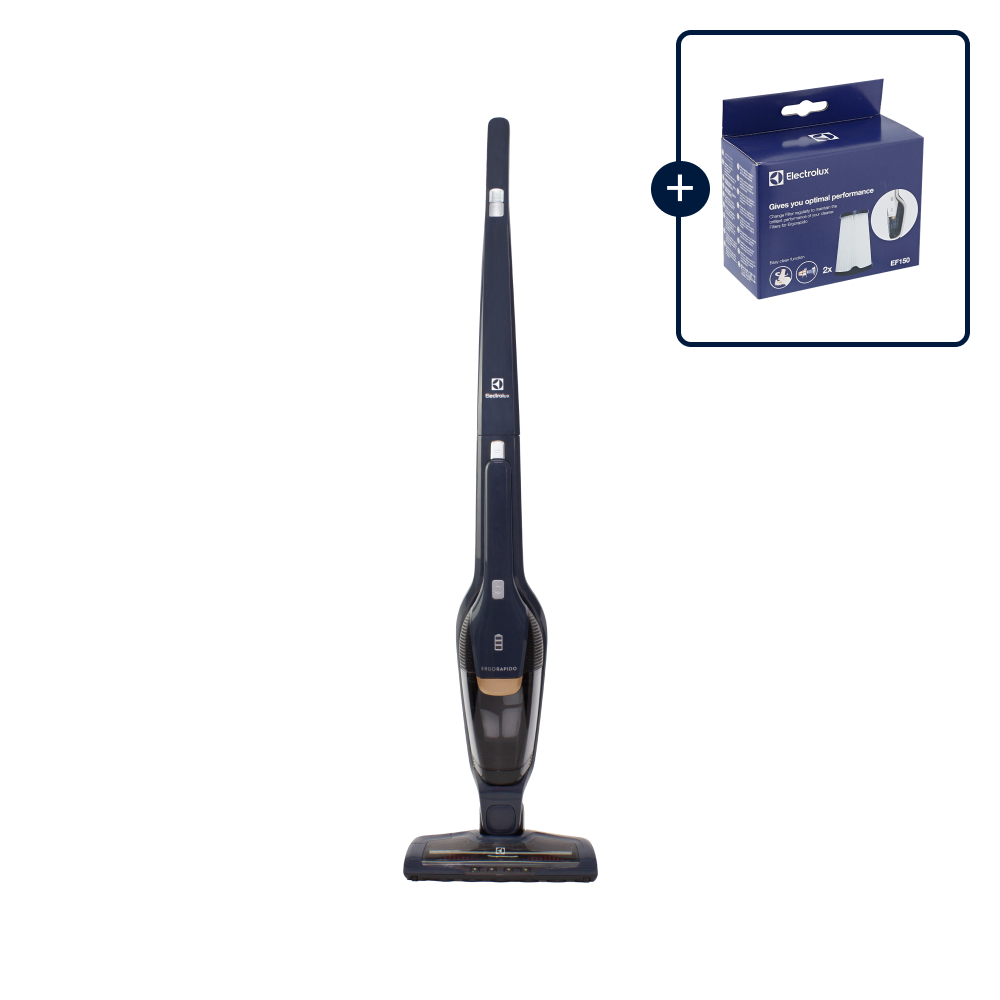 [카드사7%] 일렉트로룩스 ZB3511DB 에르고라피도 무선 청소기 18V (+EF150)