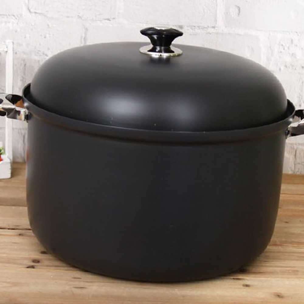 내마모성시간절약찜통 경질처리대용량곰솥 눌어붙음방지음식조리곰통 40cm - 상품 이미지
