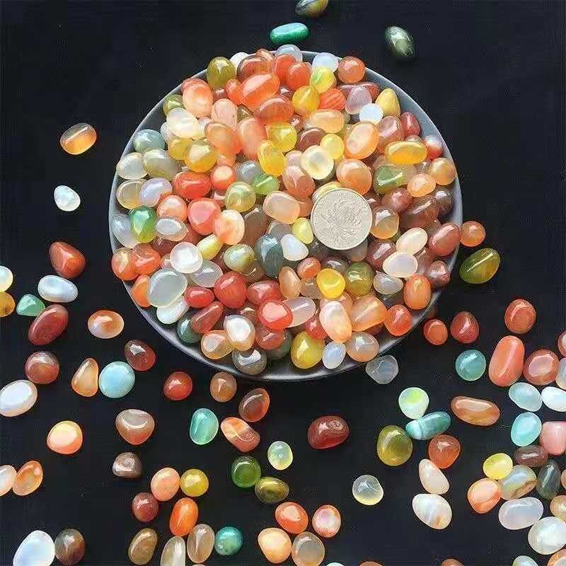 스톤 조약돌 자갈 수조 화분 분갈이 원예용 어항 수경재배 0.5-0.8cm 0.5 kg - 상세 이미지 4