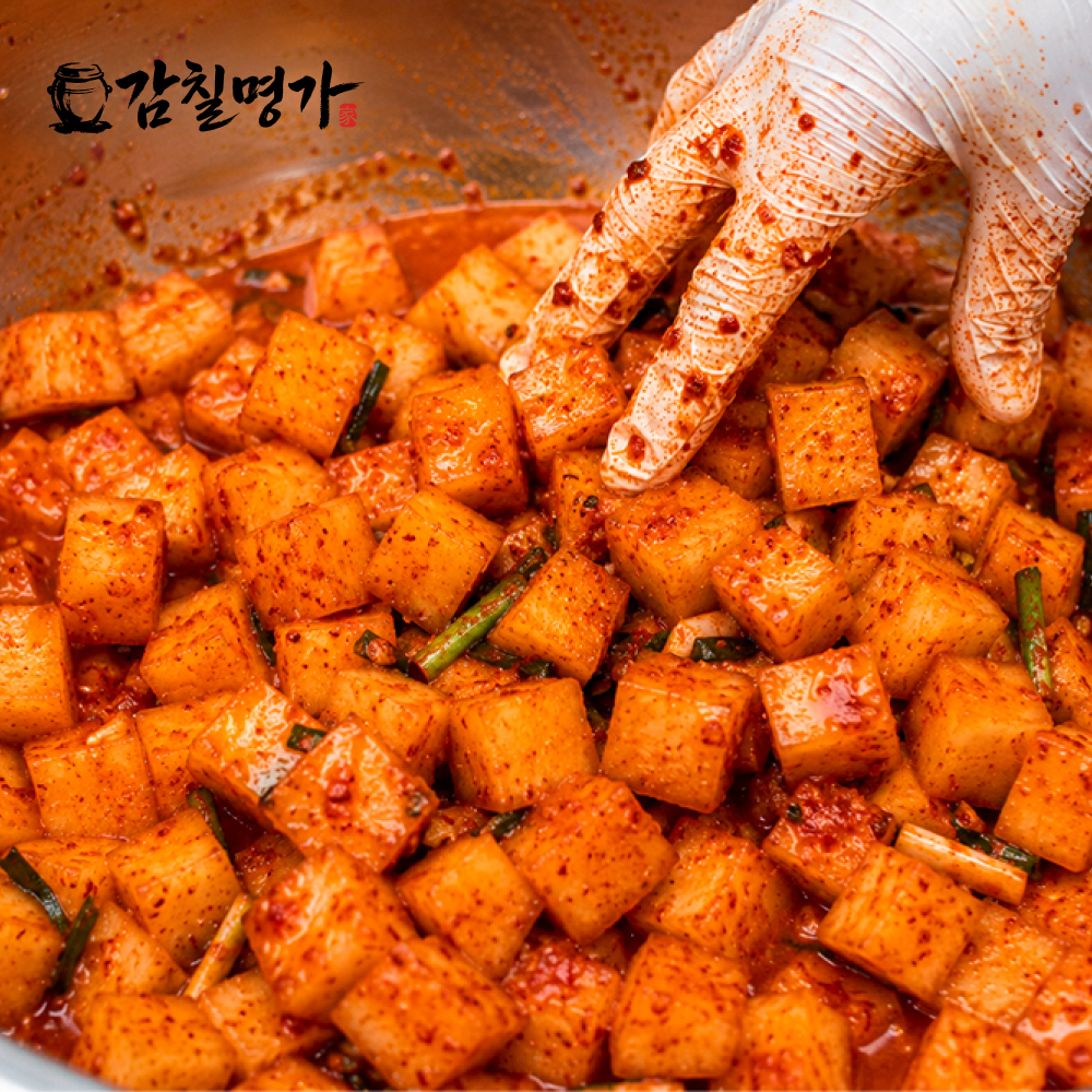 감칠명가 100% 국내산 서울식 아삭하고 시원한 깍두기 1kg~3kg - 상세 이미지 4