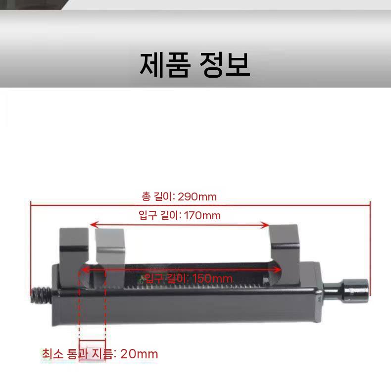 수동 와이어 텐셔너 전기 도구 케이블 조임기 배선 강철 이미지 6