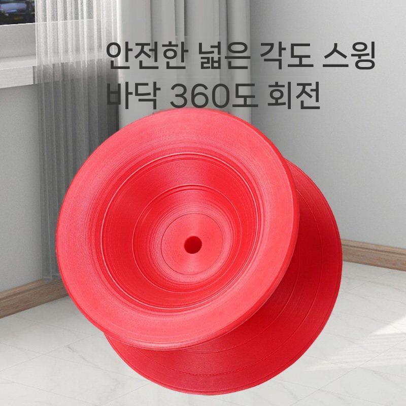 팽이의자 스펀체어 카페 인테리어 의자 디자인 체어 카페의자 레드 이미지 6