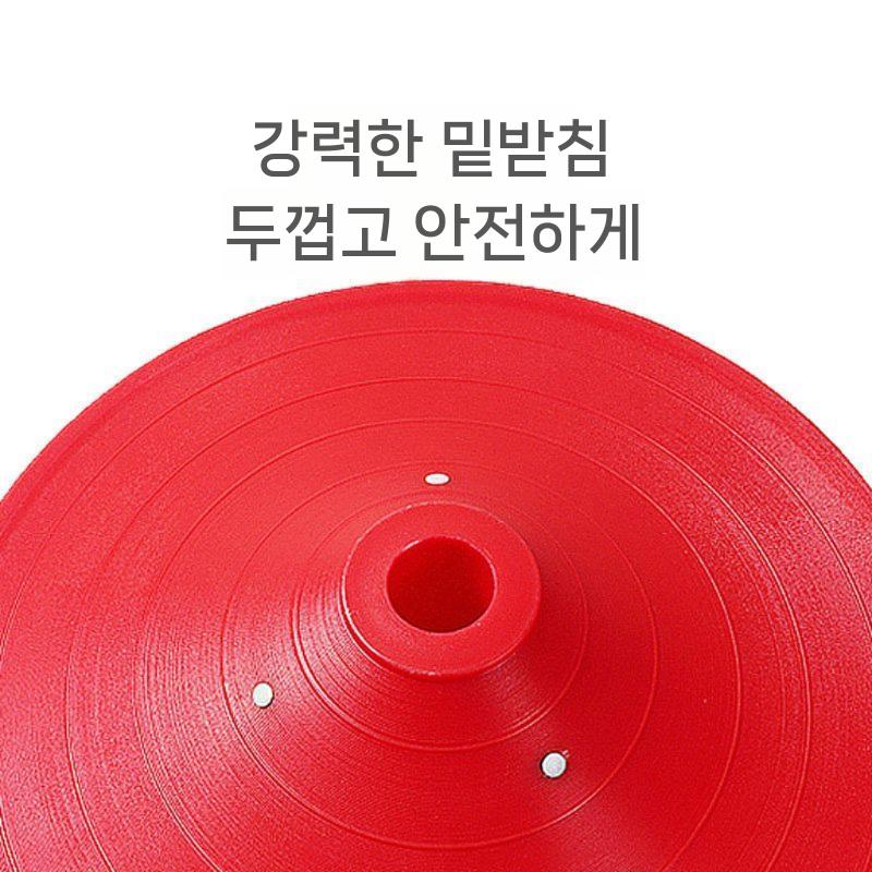 팽이의자 스펀체어 카페 인테리어 의자 디자인 체어 카페의자 레드 이미지 7
