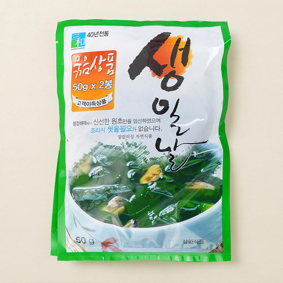 메가마트 생일날 미역 50gx2 - 상품 이미지