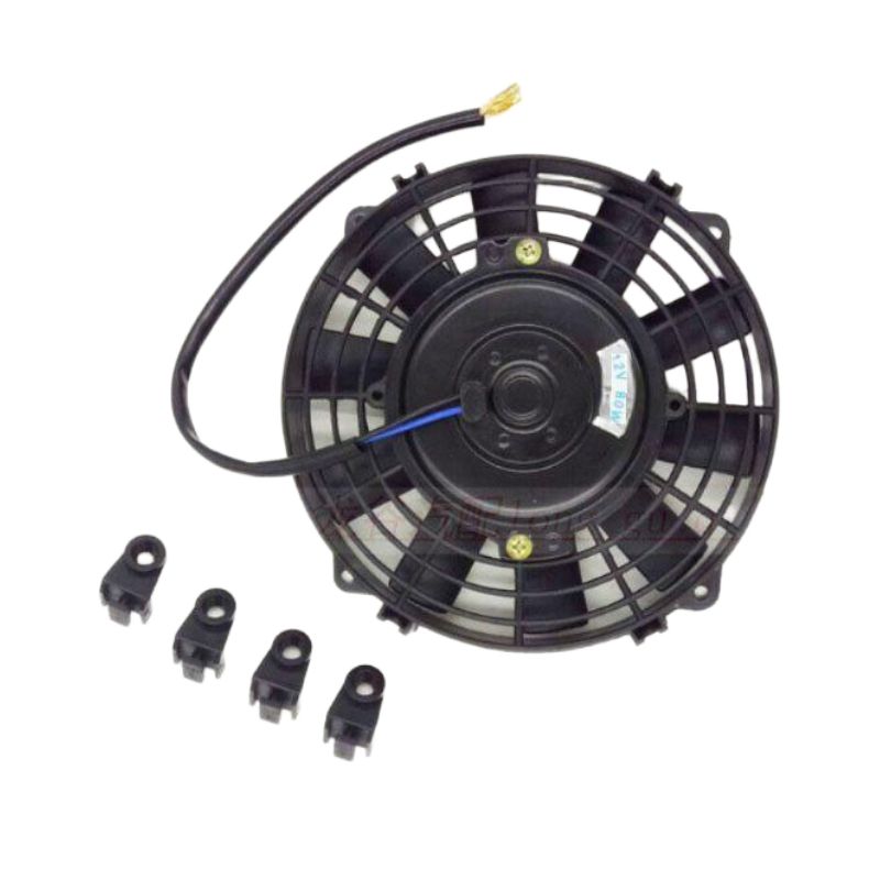 트럭 냉각팬 자동차 시멘 휴대용 라디에이터 쿨링 냉각용 7인치/8인치 12V 80W - 상품 이미지