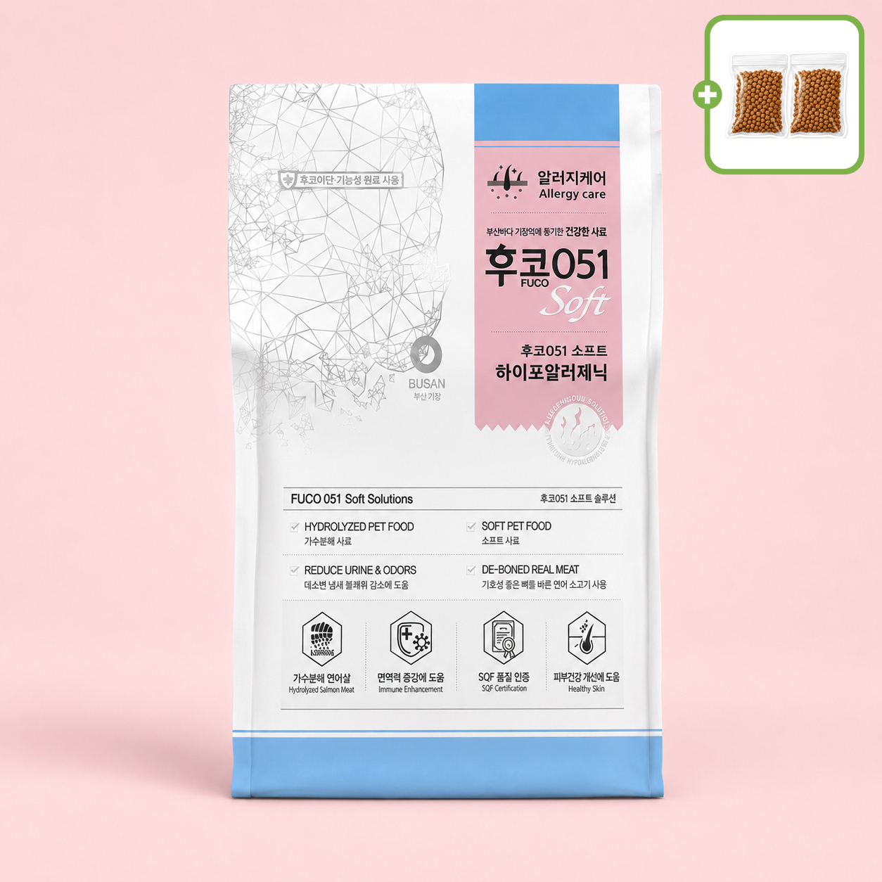 후코051 말랑 소프트 사료 하이포알러제닉, 4.8kg, 1개 - 상품 이미지