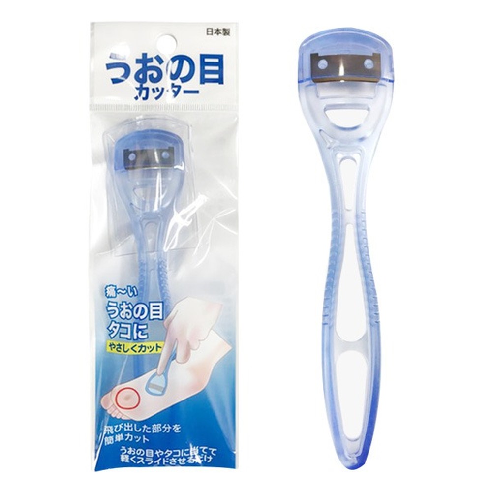 외날안전풋케어티눈제거기 안전캡부착셀프관리 뛰어난절삭력발케어굳은살제거기 1P - 상품 이미지