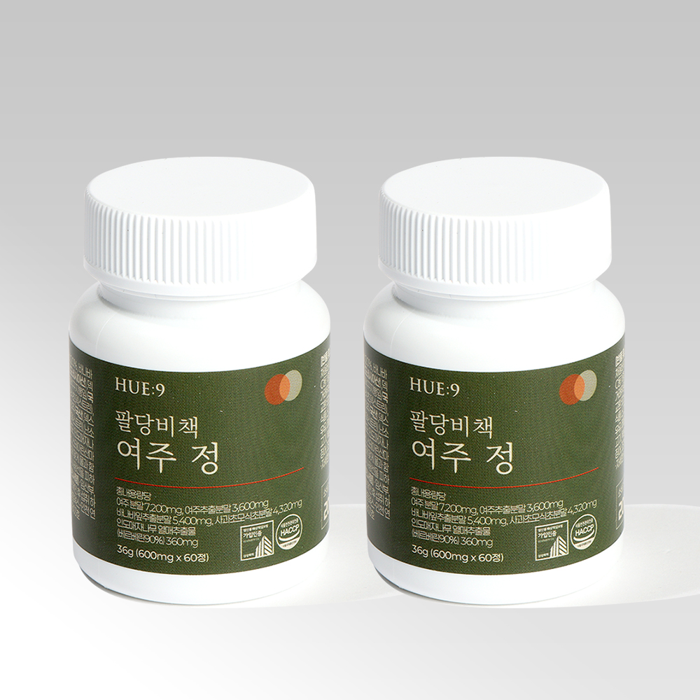 휴나인 팔당비책 여주정 여주환 혼합 발효효소 국내산 돼지감자 60정, 2개 - 상품 이미지