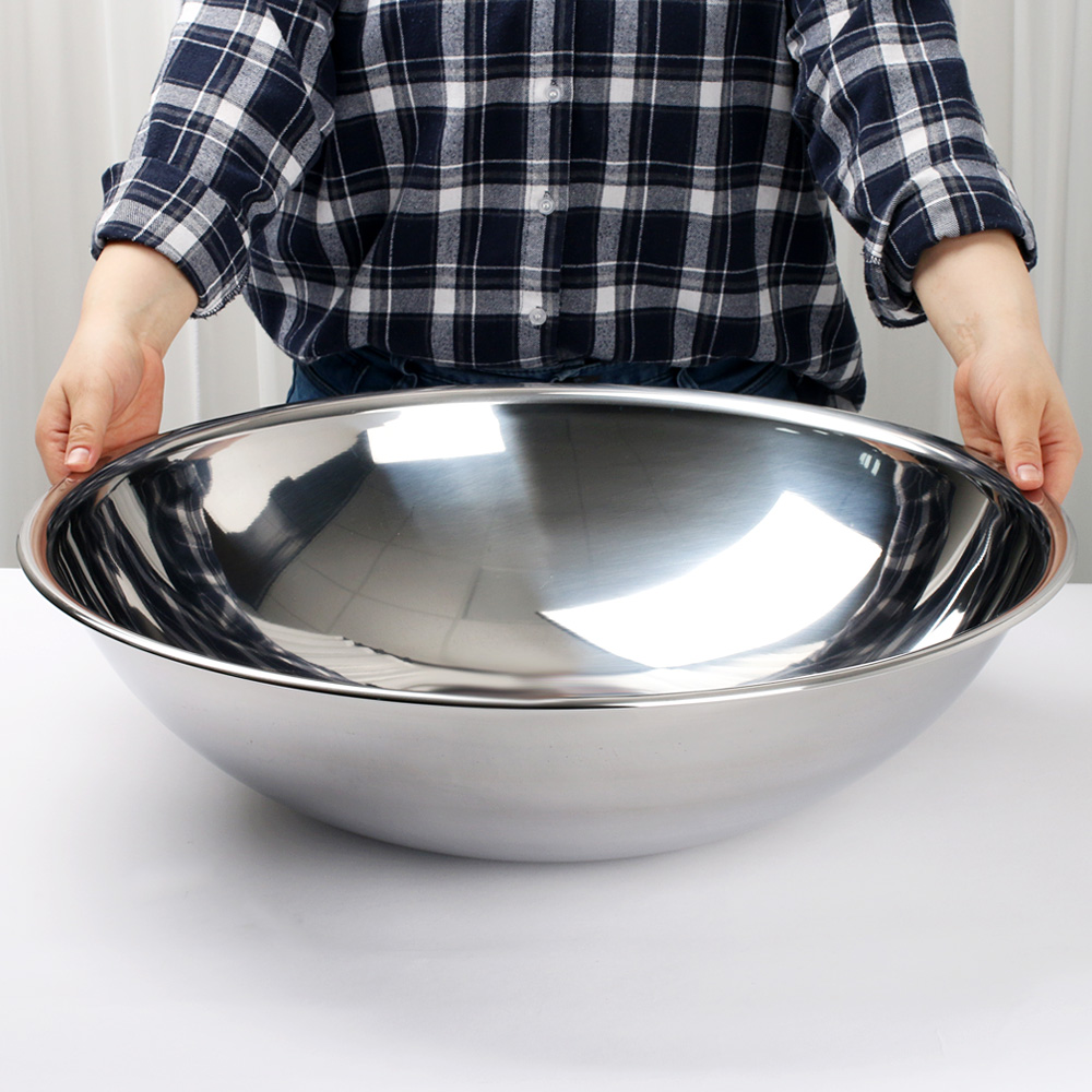국산 스텐 믹싱볼 스테인리스 베이킹 스텐볼 58.2cm, 1개 - 상품 이미지