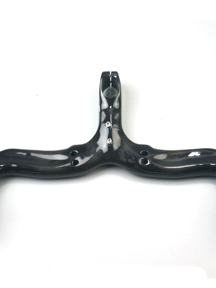 풀카본 핸들바 드롭바 섬유 로드 자전거 탄소 400x90mm - 상세 이미지 4