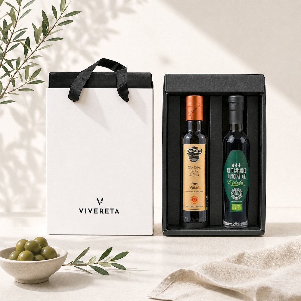 카스텔리 유기농 발사믹식초 +보나미니 발폴리첼라 올리브오일 선물세트 250ml 추석 명절 - 상세 이미지 2