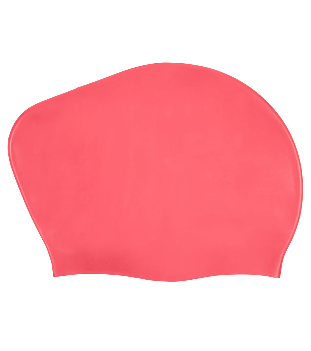 스포티 솔리드 롱헤어 헤어번 실리콘 수모 Bright Pink - 상세 이미지 2