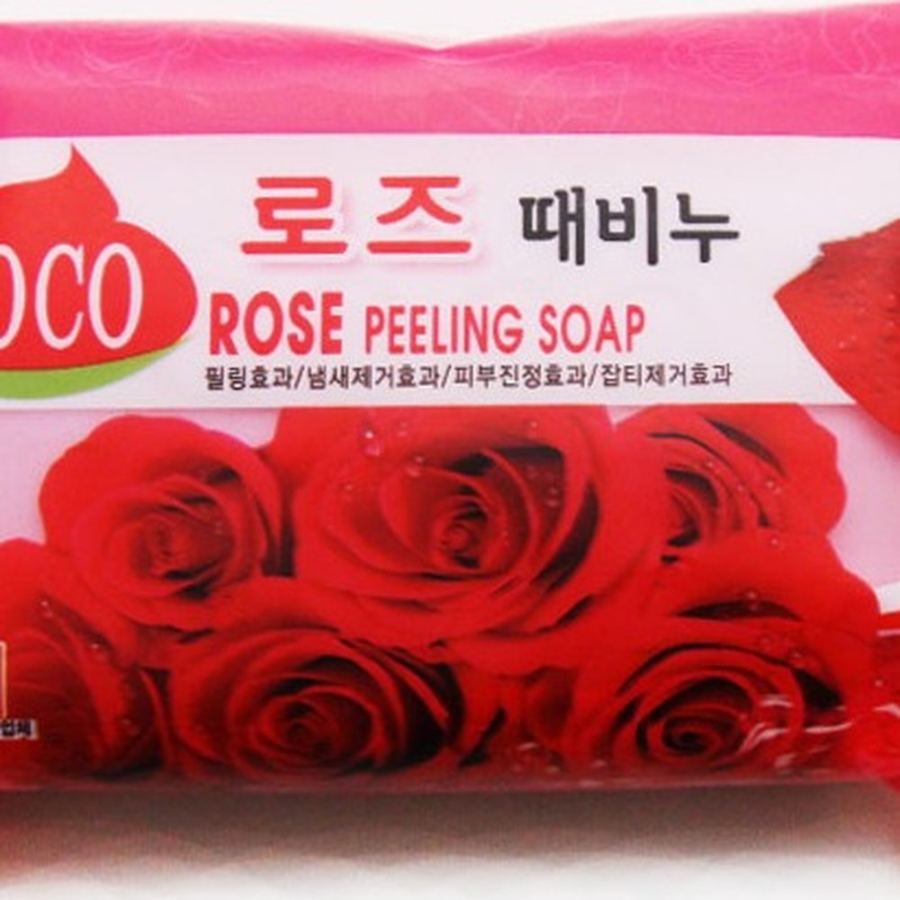머드팩분말냄새제거 로즈추출물각질관리로즈때비누 옥파우더피부진정때비누 - 상품 이미지