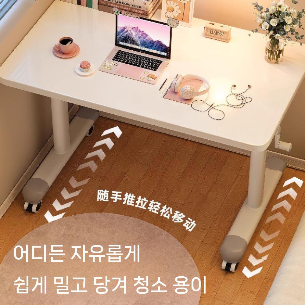 수동 모션데스크 높이조절 테이블 책상 스탠딩 이동식 80x60CM - 상세 이미지 4