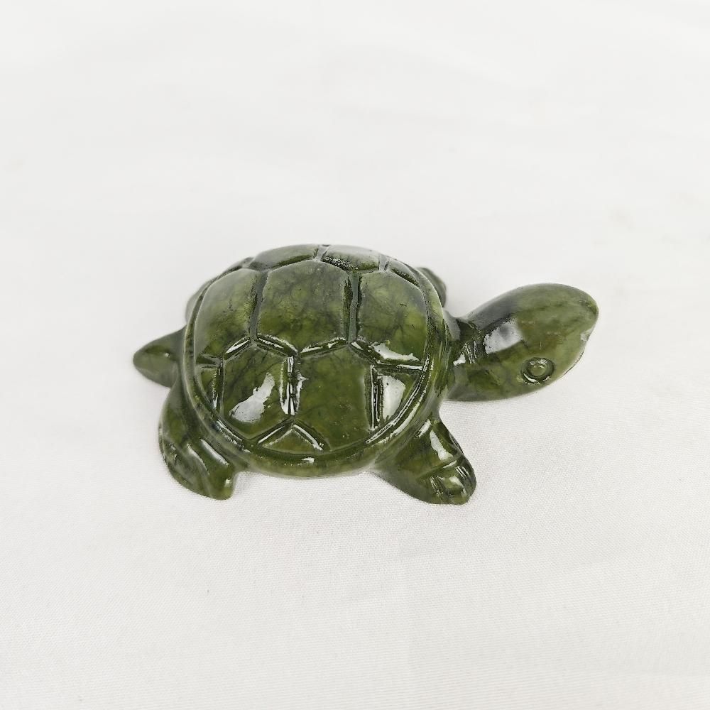 옥돌 개업선물 장수거북 옥장식 장식품 선물 8cm - 상품 이미지