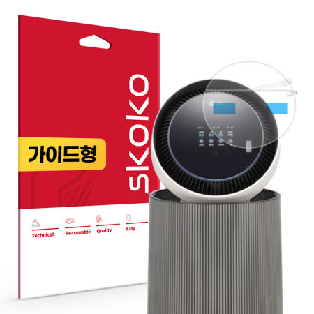 스코코 LG 퓨리케어 AI 오브제컬렉션 360 공기청정기 M7 AS356NSMA AS356NGMA 서클 디스플레이 액정보호필름
