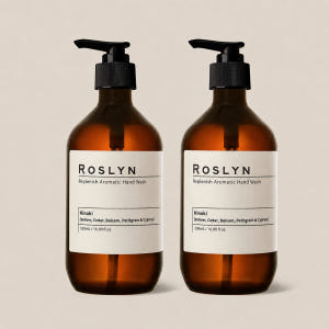 로즐린 아로마틱 핸드워시 유칼립투스민트, 500ml, 2개 솔직 후기 | 피부 타입별 분석 - 상품 이미지 1