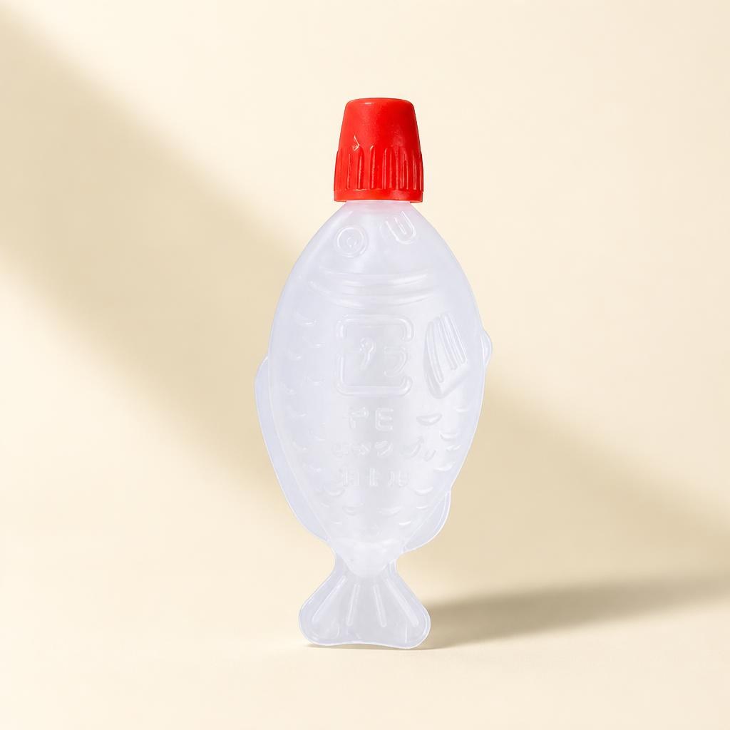 물고기 미니소스통 간장통 기본형 - 상품 이미지