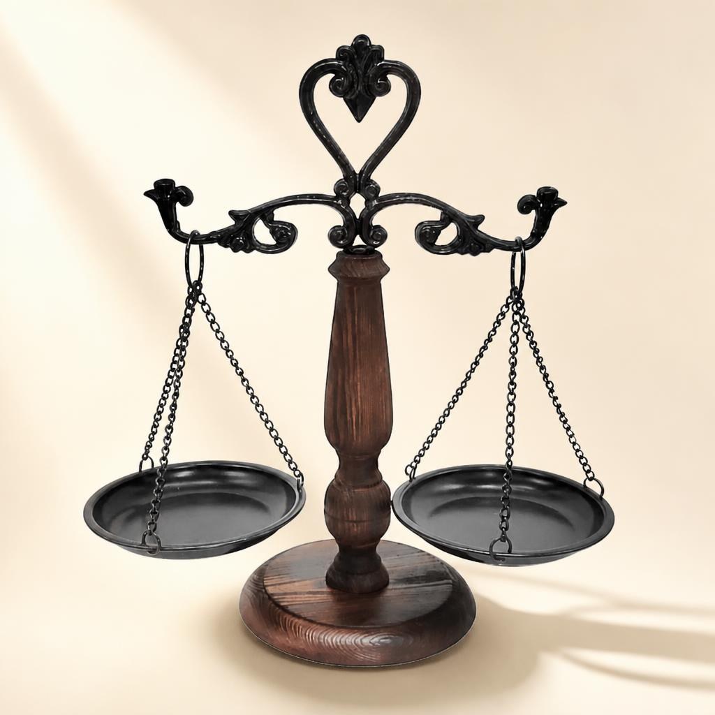천칭 철제오브제 빈티지 장식오브제 기본형 - 상품 이미지