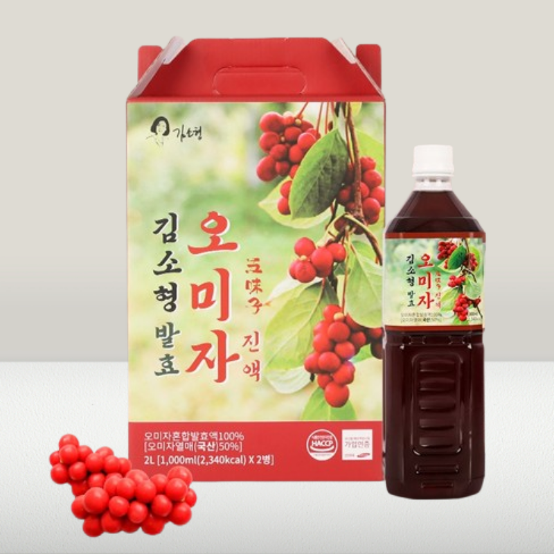 문경 청 오미자 엑기스 원액 오미자 발효 액기스 청 문경 액 발효 1000ml, 2개입, 1개 - 상품 이미지