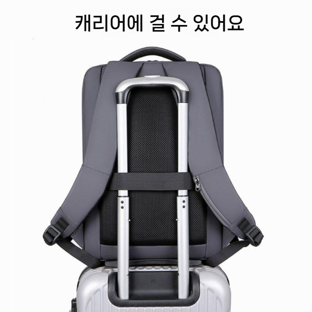 HP 하이퍼엑스 오멘 16 15 노트북 가방 대용량 수납 방수 USB 포트 백팩 - 상세 이미지 3