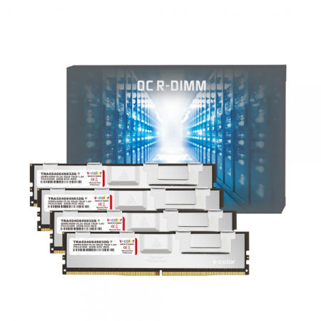 v-color DDR5-6400 CL32 ECC/REG 패키지 (128GB(32Gx4))
