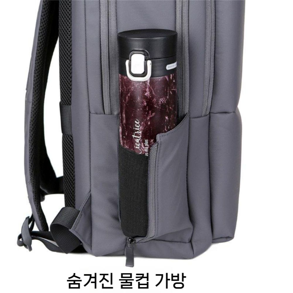 HP 하이퍼엑스 오멘 16 15 노트북 가방 대용량 수납 방수 USB 포트 백팩 - 상세 이미지 5