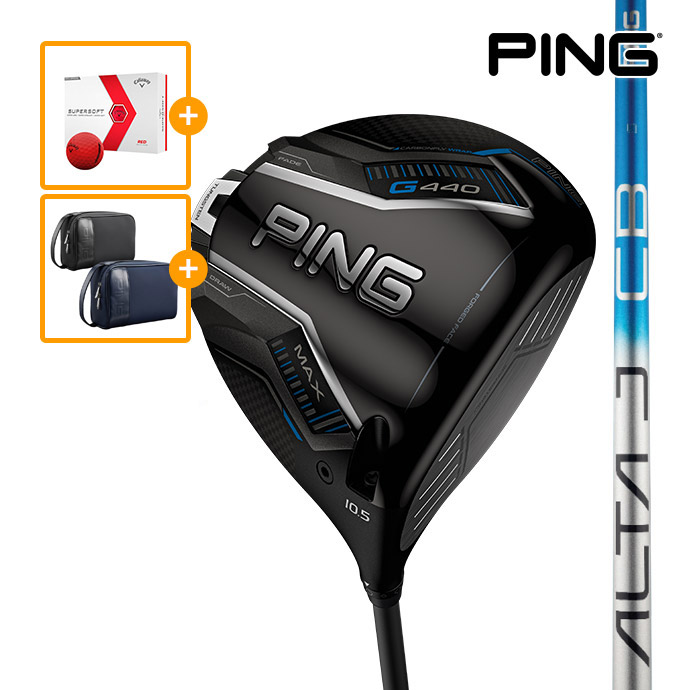 (핑/삼양) 2025년 PING G440 MAX 드라이버(ALTA J CB BLUE) - 메인 이미지