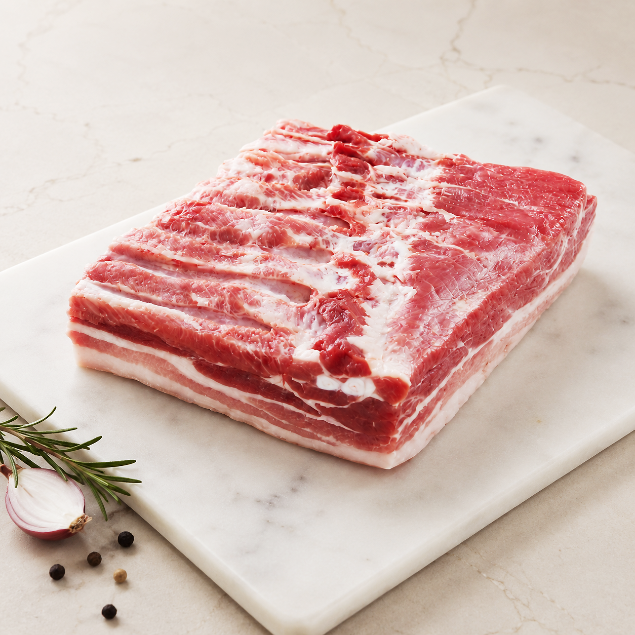 삼겹살 2kg 냉동 통삼겹 목살 항정살 등갈비 오겹살 대패삼겹살 듀록 수입 돼지고기 진공 소포장 - 상품 이미지