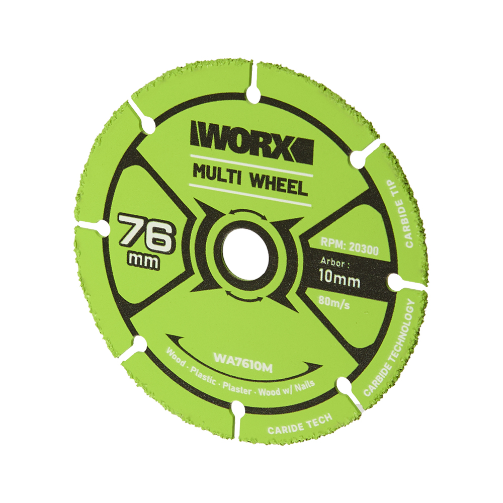 웍스 초경 다용도 그라인더날 76mm WA7610M 멀티날 - 상세 이미지 3