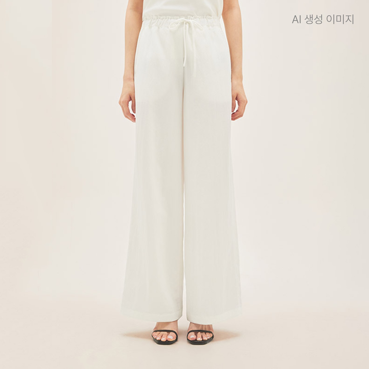 로엠 풀밴딩 와이드 팬츠 RMTWG26R11 상품 이미지