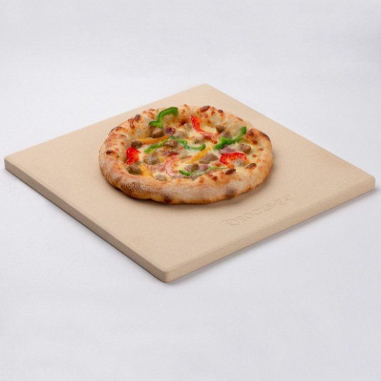 피자스톤 베이킹스톤 석판 돌판 제빵 플레이트 오븐 고온 26X28X1.2cm - 상품 이미지