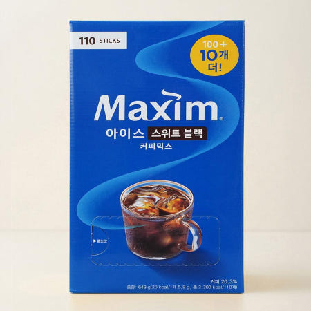 메가마트 동서 맥심 아이스블랙 커피 5.9gx100개
