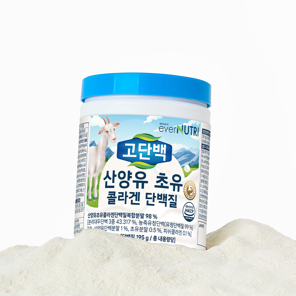 에버뉴트리 고단백 산양유 초유 콜라겐 단백질 450g, 6개 이미지 8