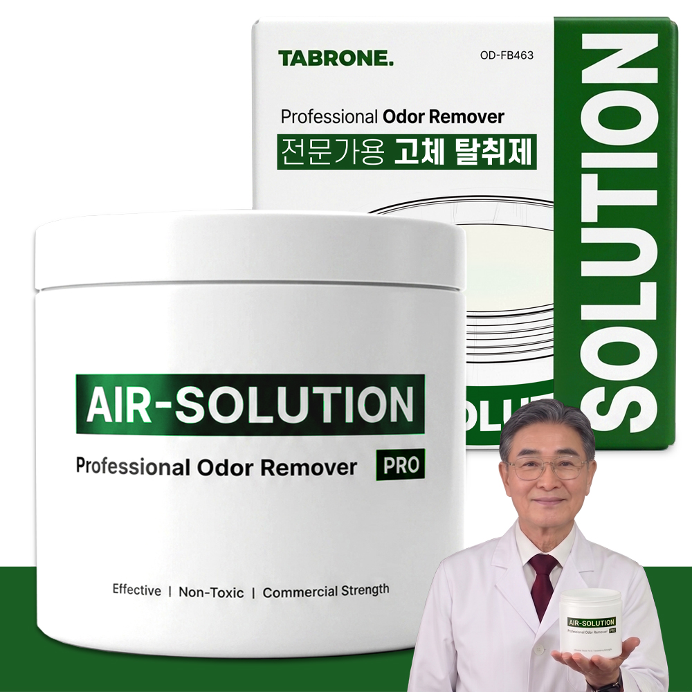 타브론 대용량 고체 탈취제 실내 화장실 담배 남자 방 냄새 제거 463g, 1개 - 상품 이미지