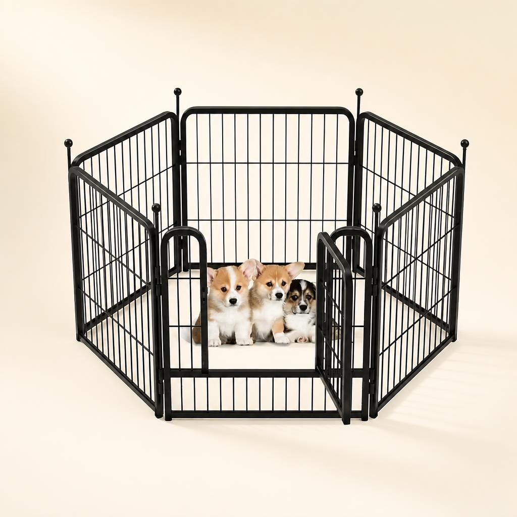 조립식 강아지가림막펜스 대형견울타리 기본형 - 상품 이미지