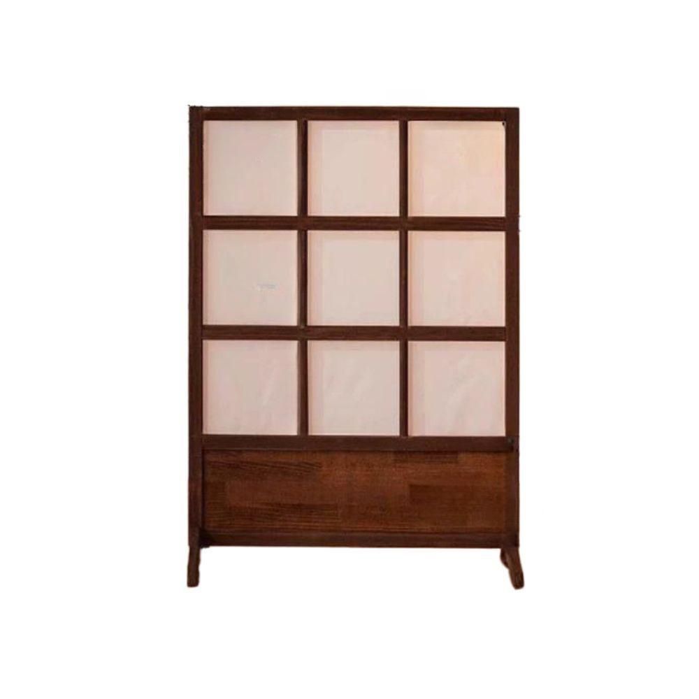 원목 파티션 칸막이 공간분리 빈티지 병풍 한옥 도서관 높이84cmx길이60cm - 상품 이미지