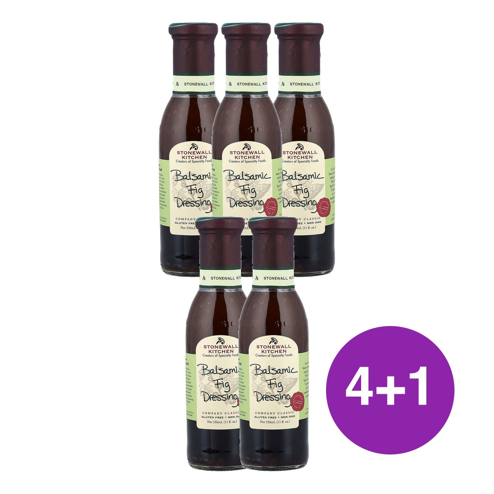 Stonewall Kitchen 발사믹 무화과 드레싱 330ml, 5개 - 상품 이미지