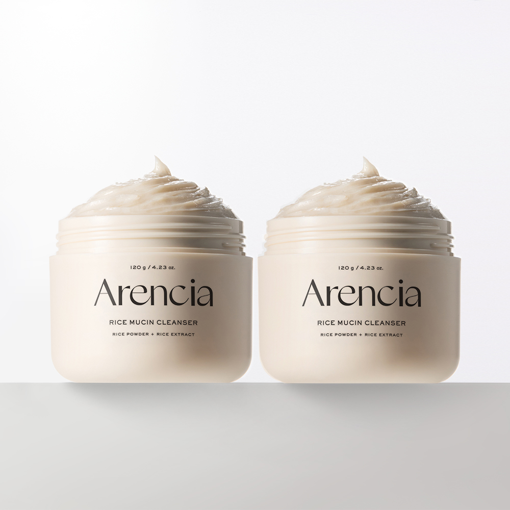아렌시아 라이스 뮤신 클렌저 120ml, 2개