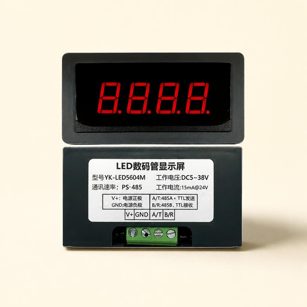 RS485 TTL LED 디지털디스플레이 모듈 PLC표시기 기본형 - 상품 이미지