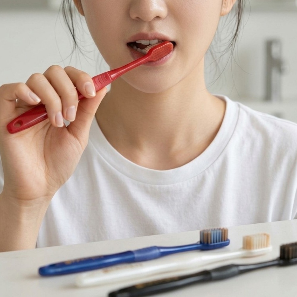 이중미세모 칫솔 초극세모 부드러운 칫솔 어금니 틈새케어 12개입 박대표마켓 - 상세 이미지 4