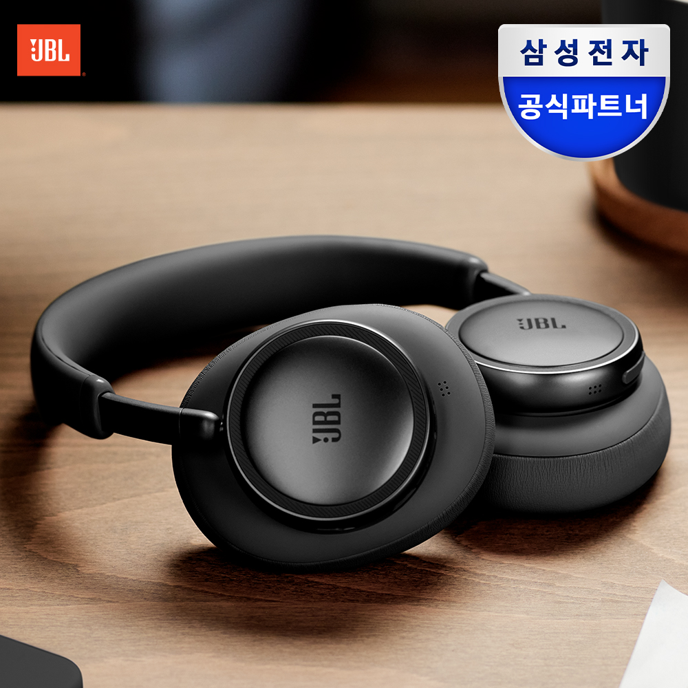 삼성공식파트너 JBL LIVE 780NC 블루투스 헤드셋 무선 헤드폰 블랙 - 상세 이미지 2