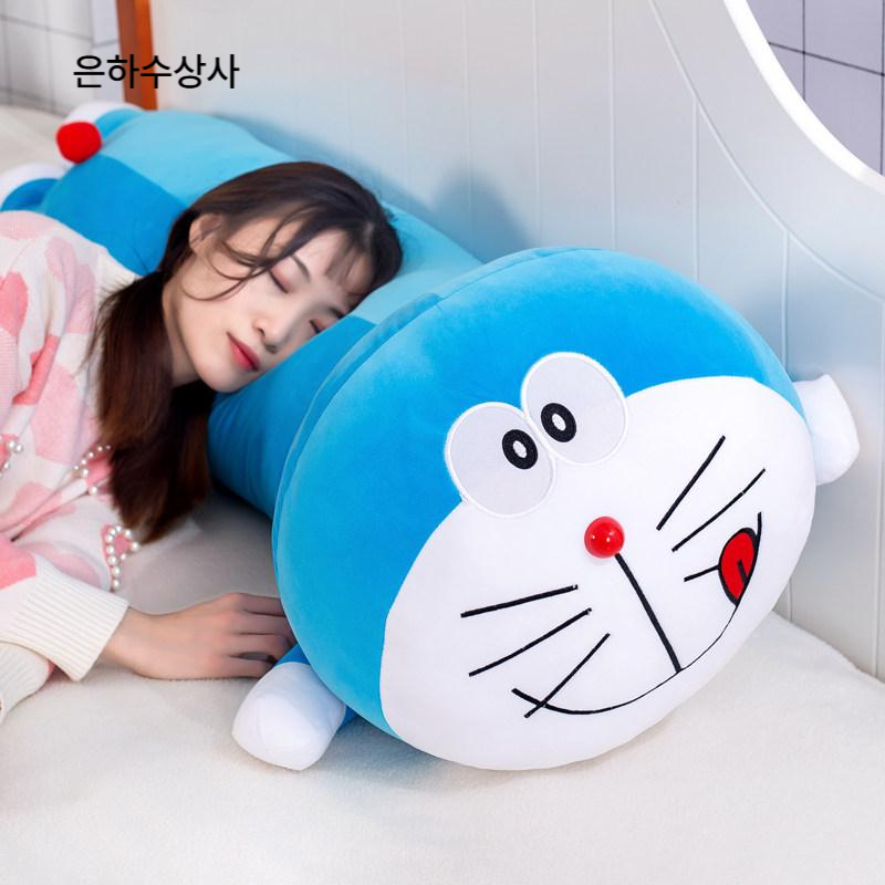 도라에몽 베개 쿠션 침실 거실 사무실 귀여운 긴 롱쿠션 바디필로우 스마일 40cm - 상세 이미지 3