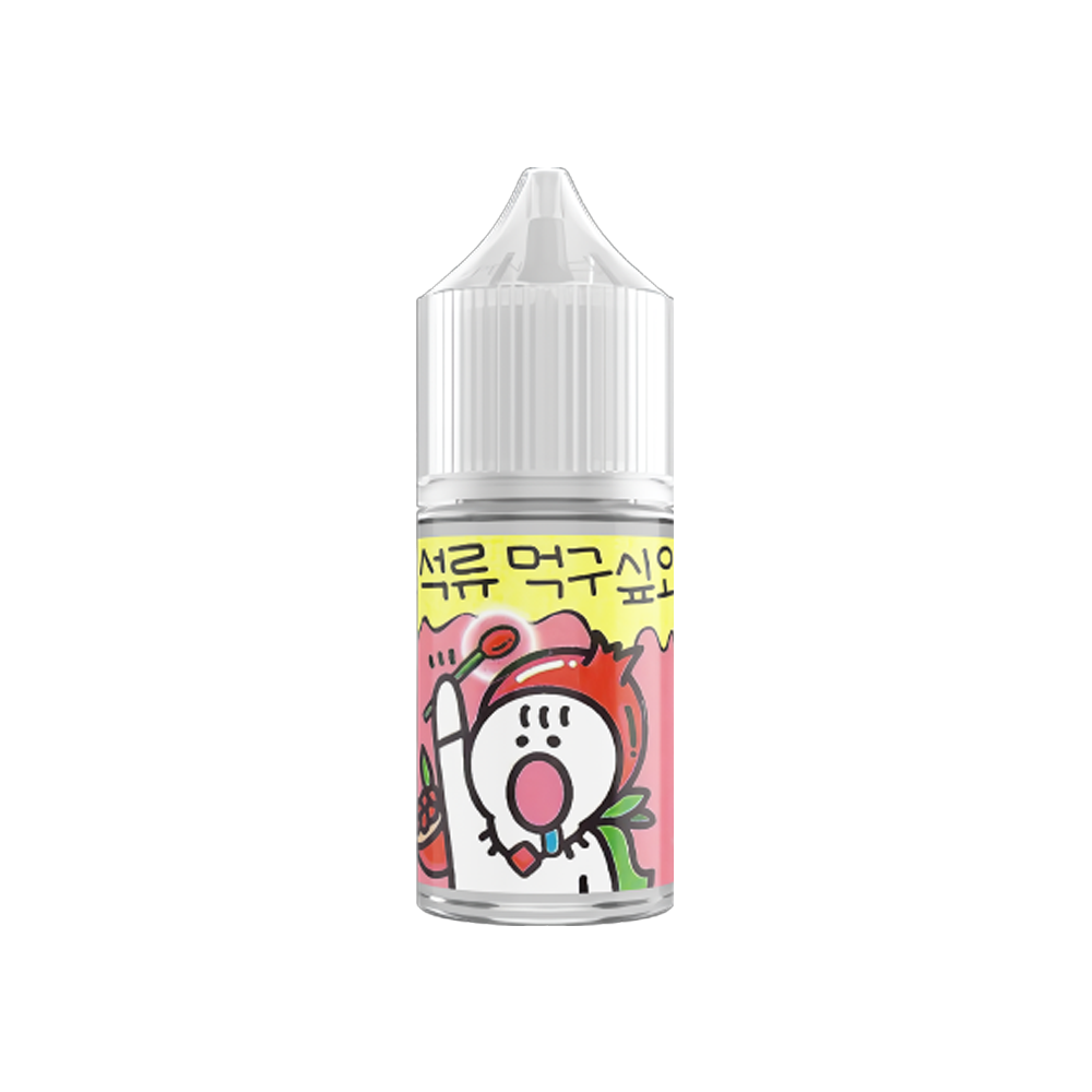 과일먹구싶오 액상 석류 무니코틴 30ml 발라리안 맥스 젤로 말론 전자담배 아스몬 호환 - 상품 이미지