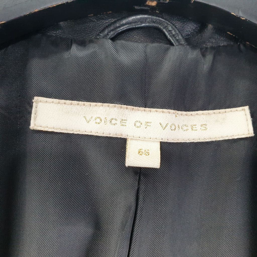 보브 블랙 여자 86-165 가죽 자켓 O2234 - 상세 이미지 5