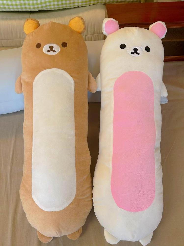 리락쿠마 코리락쿠마 바디필로우 껴안는 베개 선물 대형 인형 - 상세 이미지 4